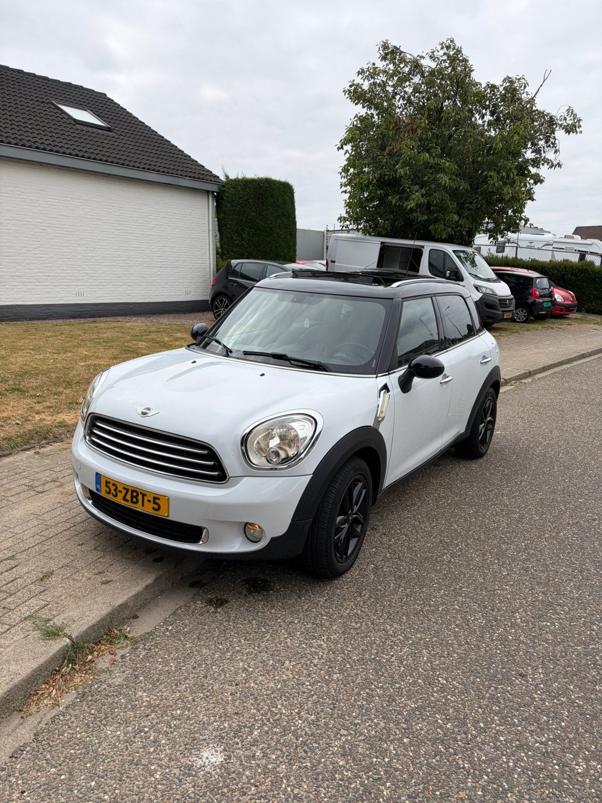 Mini Countryman 1.6 122pk Aut. 2012 Wit, 4 stoelen, Bedrijf, 1000 kg, SUV of Terreinwagen