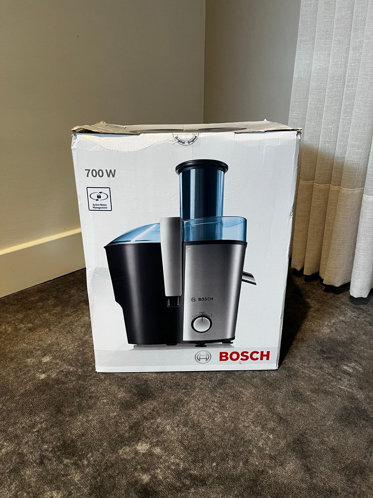 Bosch Sapcentrifuge MES3000 - Nieuw in doos, Verzenden, 1 tot 2 liter, 2 snelheden, Nieuw