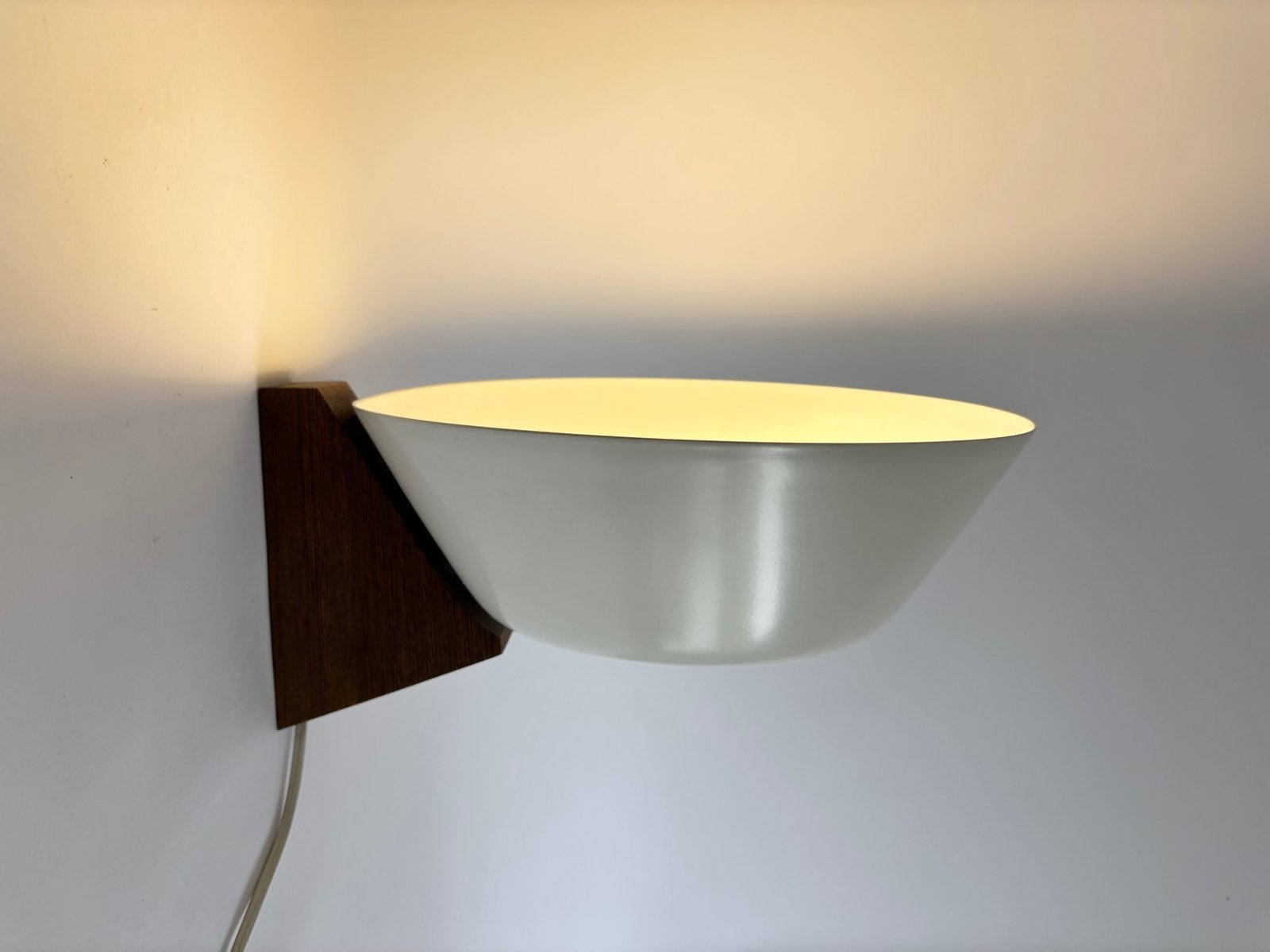Vintage design wandlamp Willem Hagoort, Hagoort Lighting ‘60, Gebruikt, Vintage retro design antiek, ...., ...