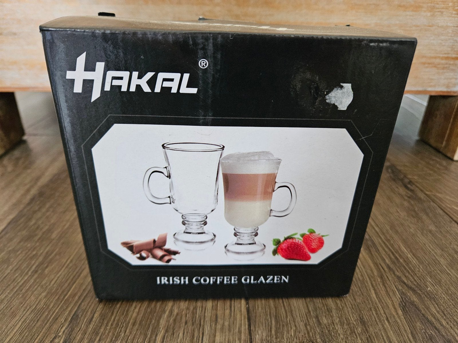 Hakel Irish Coffee Glazen Set - Nieuw in Doos, Nieuw, Ophalen of Verzenden, Overige merken, Glas