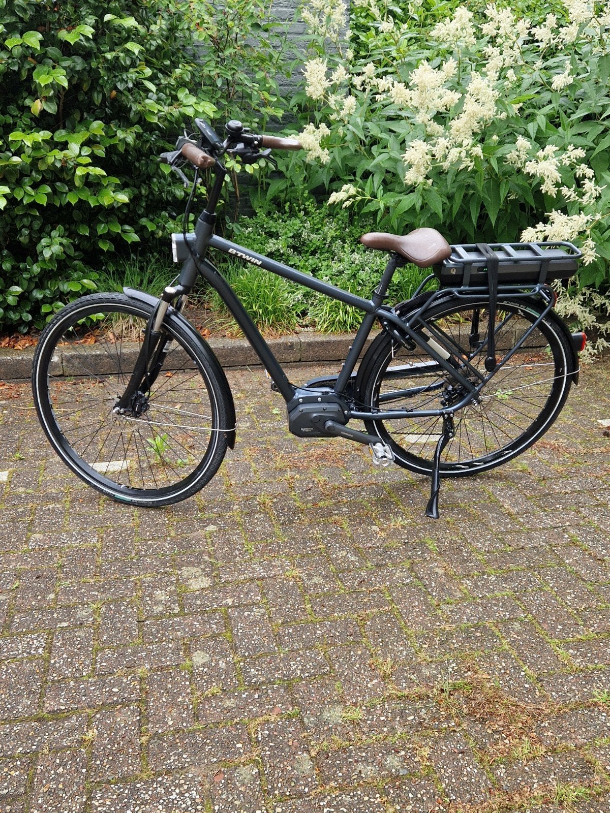B-twin elops 940e schimano middenmotor, Fietsen en Brommers, Elektrische fietsen, Ophalen, Zo goed als nieuw, Overige merken
