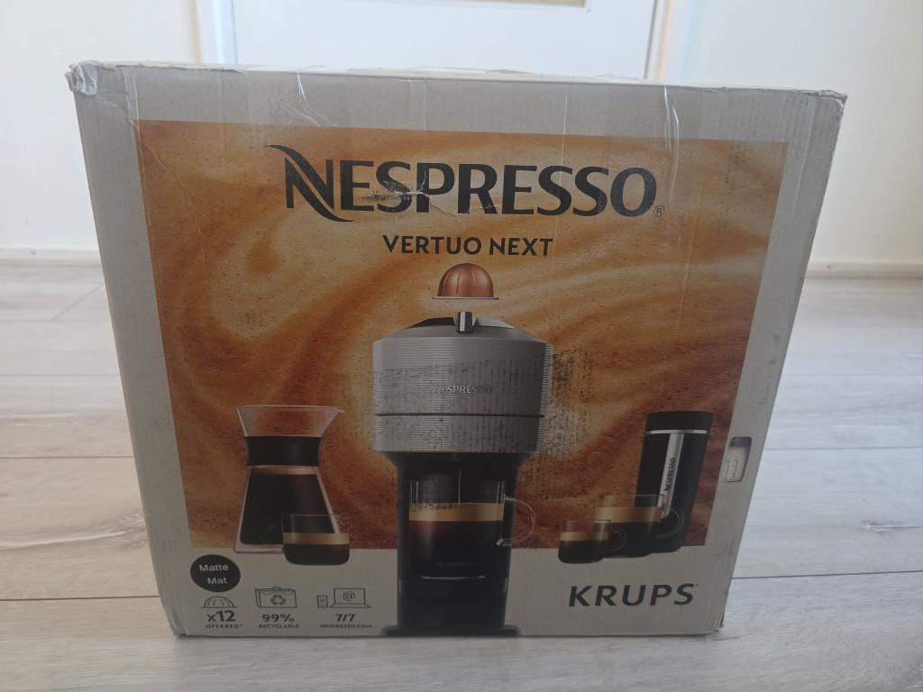 Nespresso Vertuo Next Krups XN910N – Ongebruikt in doos, Ophalen of Verzenden, Nieuw, Koffiemachine
