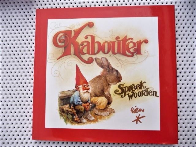 Boek kabouter spreekwoorden 1996, zie foto s , VINTAGE, Boeken, Fictie algemeen, Verzenden, Zo goed als nieuw, Rien Poortvliet 1996