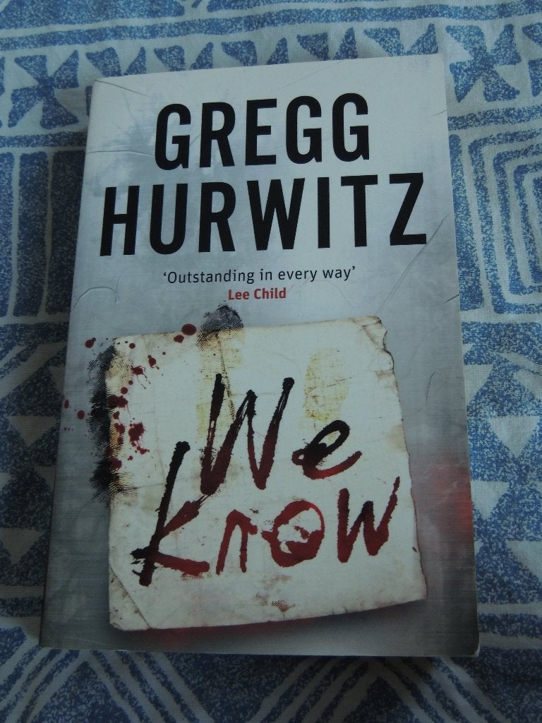 We Know by Gregg Hurwitz, Ophalen of Verzenden, Zo goed als nieuw, Gregg Hurwitz, Amerika