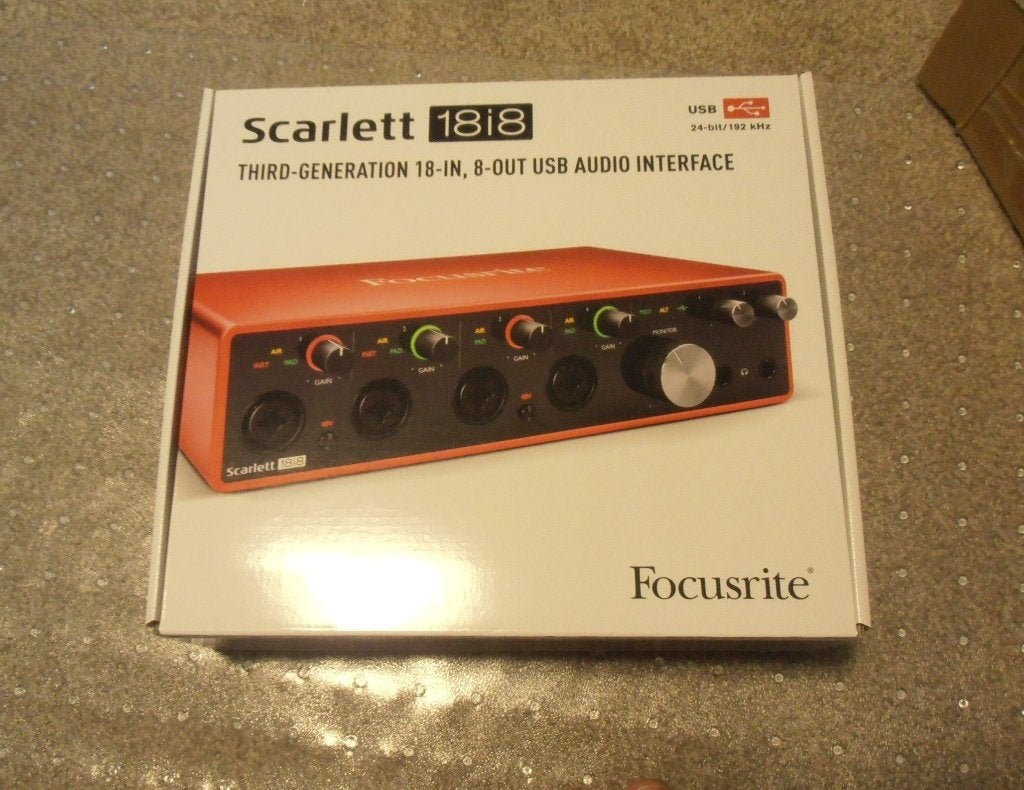 Focusrite Scarlett 18i8 3e generatie audio interface, Ophalen, Zo goed als nieuw, Overige typen