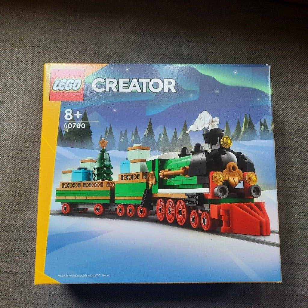 Lego 40700 Feestdagentrein NIEUW, Inclusief accessoires, Overige thema's, Lego, Nieuw
