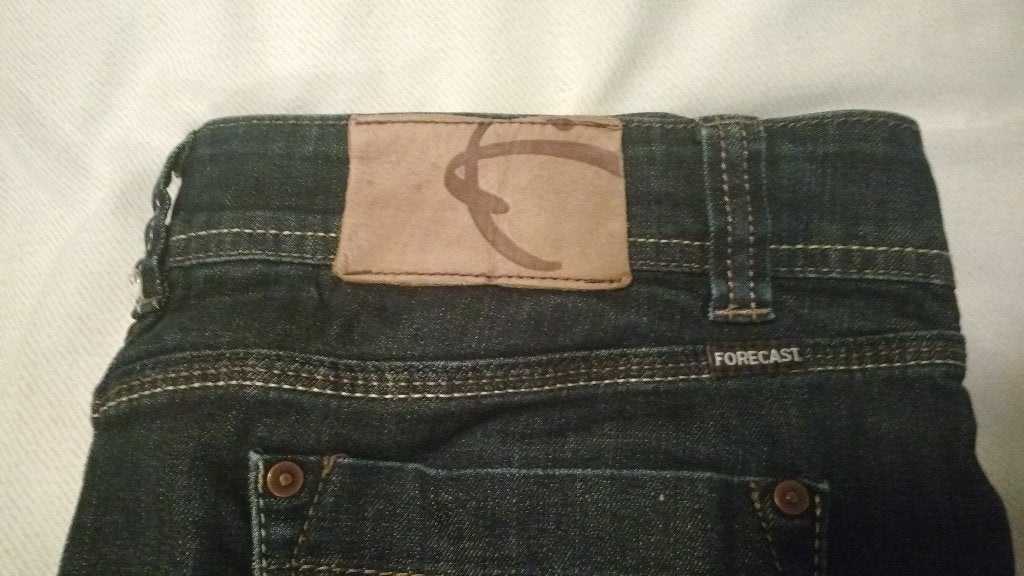 Korte spijkerrok, Blauw, Forecast, Maat 42/44 (L), Nieuw