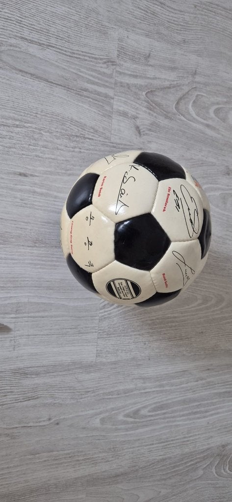 Voetbal Feyenoord met handtekening spelers, Ophalen of Verzenden, Zo goed als nieuw, Feyenoord, Overige typen
