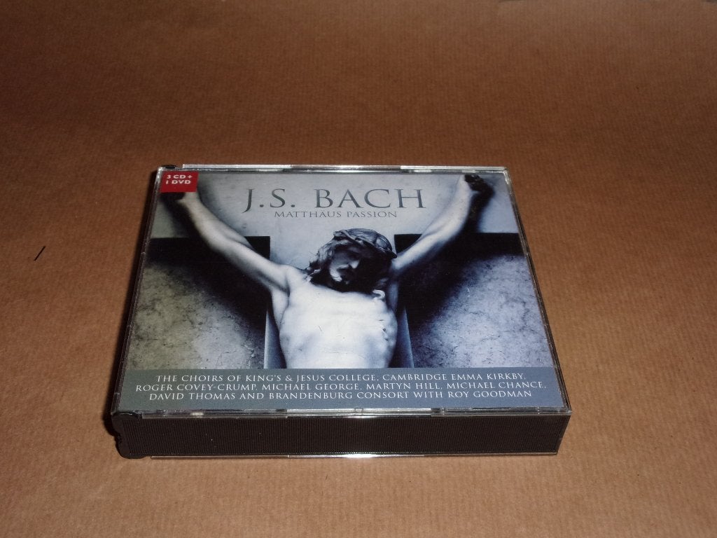3 CD + DVD J S Bach Matthaus Passion, Cd's en Dvd's, Ophalen of Verzenden, Classicisme, Zo goed als nieuw, Kamermuziek