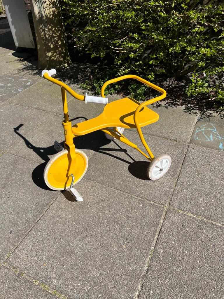 Foxrider Driewieler - Geel, Ophalen, Gebruikt