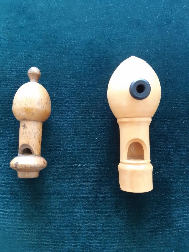 Mooie houten Koekoek lokfluiten., Ophalen of Verzenden
