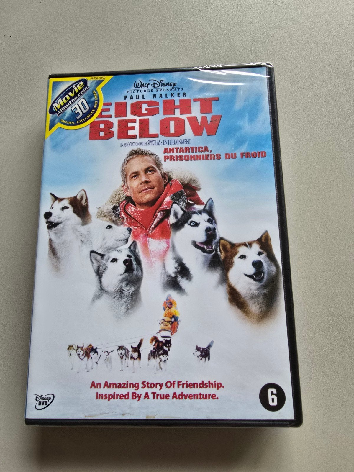 Nieuw! Dvd eight below - Disney, Alle leeftijden, Ophalen of Verzenden, Nieuw in verpakking, Nederlands