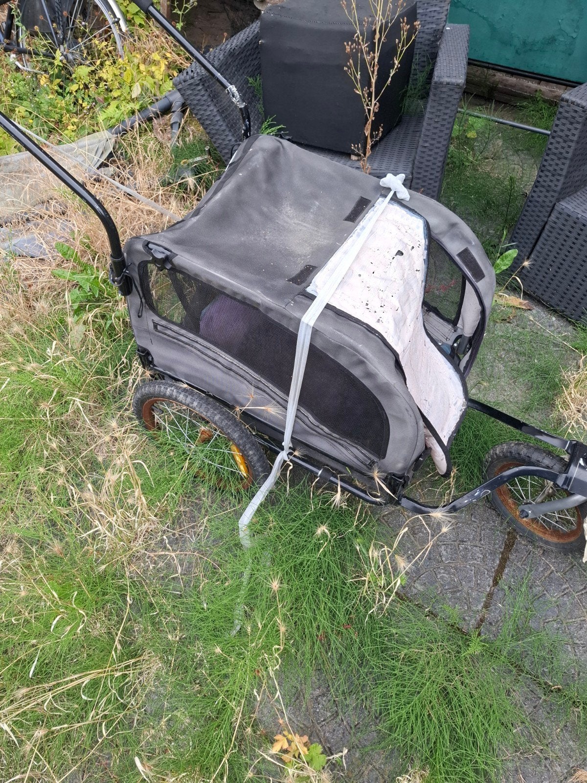 Hondenfietskar - Gebruikt, Gebruikt, Opvouwbaar, 20 tot 40 kg, Ophalen of Verzenden