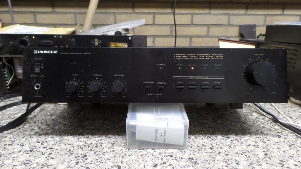 Stereo versterker, PIONEER, A-110-(#8920), Audio, Tv en Foto, Versterkers en Receivers, Gebruikt, 5.1, Minder dan 60 watt, Pioneer