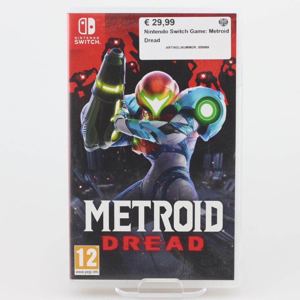 Nintendo Switch Game: Metroid Dread, Nintendo, Zo goed als nieuw, Support@nintendo.com, 11-1 Hokotate-cho, Kamitoba, Minami-ku
Kyoto 601-8501
Japan
