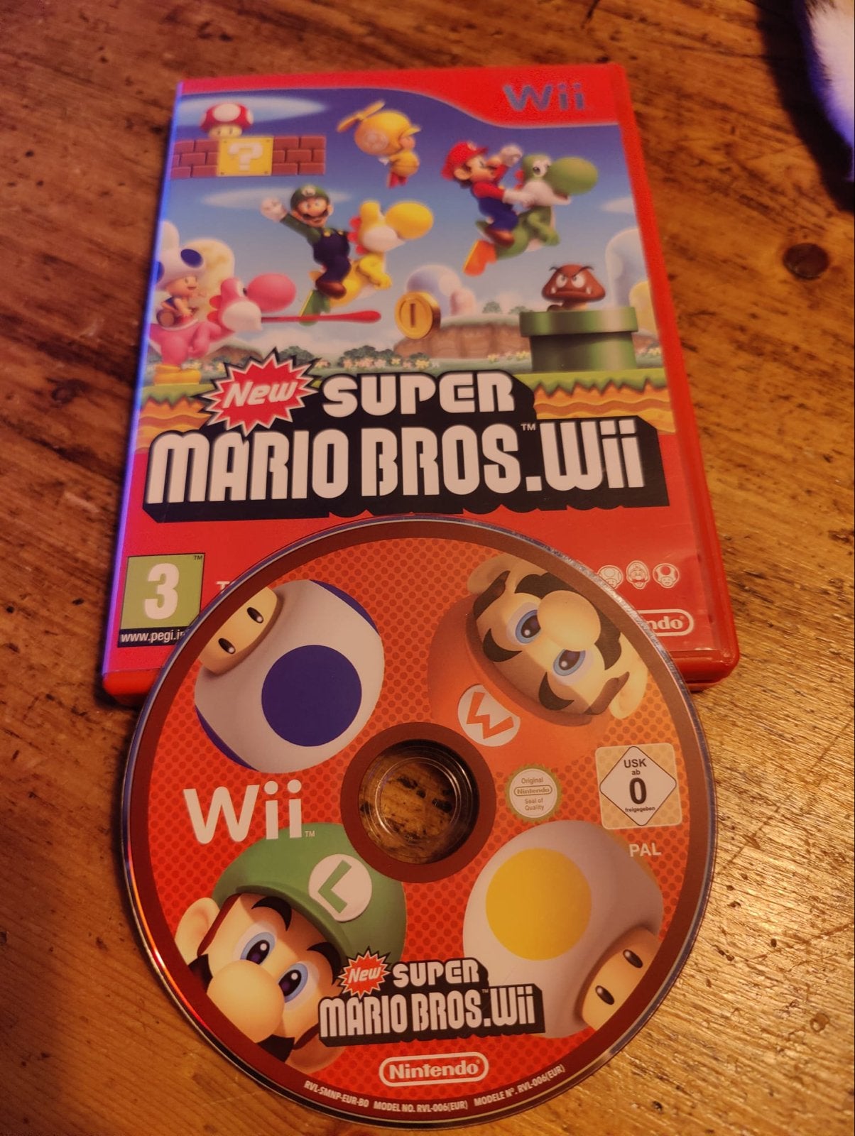 New Super Mario Bros. Wii - Nintendo Wii, Spelcomputers en Games, Games | Nintendo Wii, Ophalen, Gebruikt, Eén computer, Platform