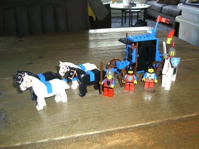 Vintage Lego Castle 6053 Prisoner Convoy, Gebruikt, Lego, Compleet, Ophalen of Verzenden