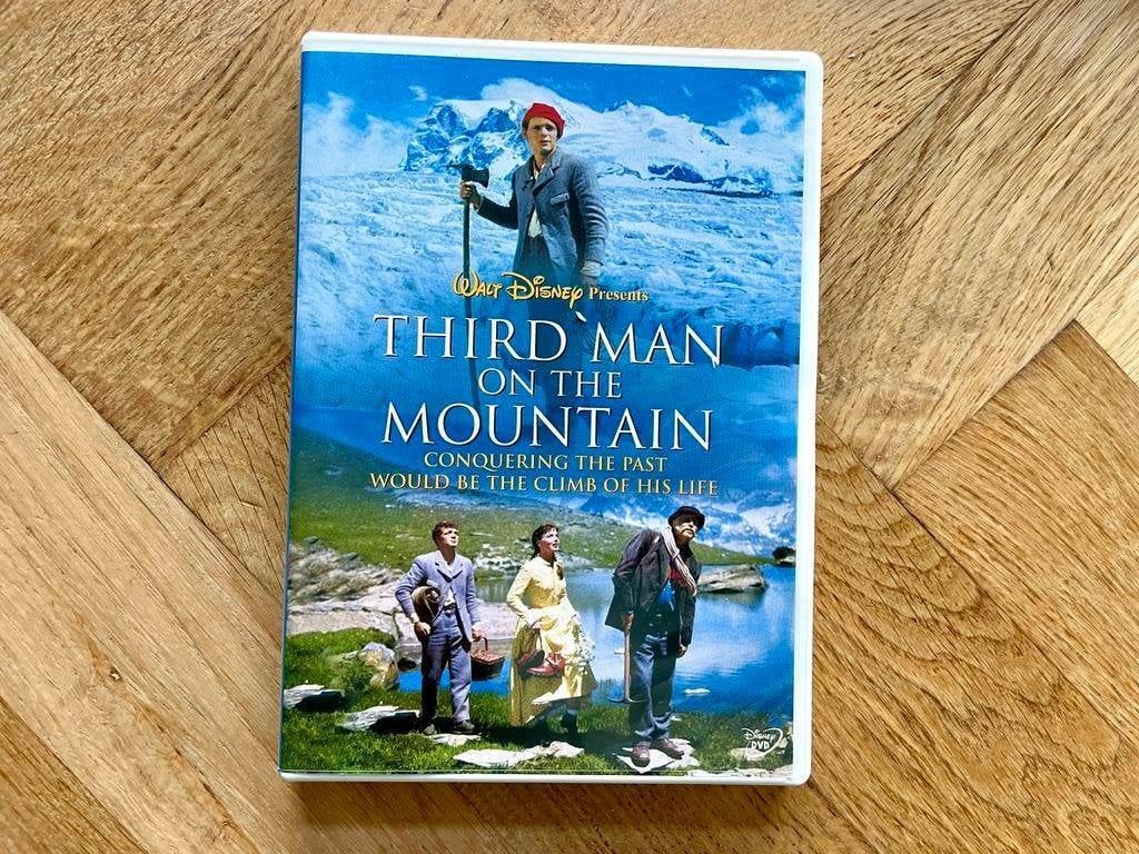 Disney: Third Man on the Mountain (1959) op DVD (REGIO 1), Cd's en Dvd's, Dvd's | Klassiekers, Alle leeftijden, Ophalen of Verzenden