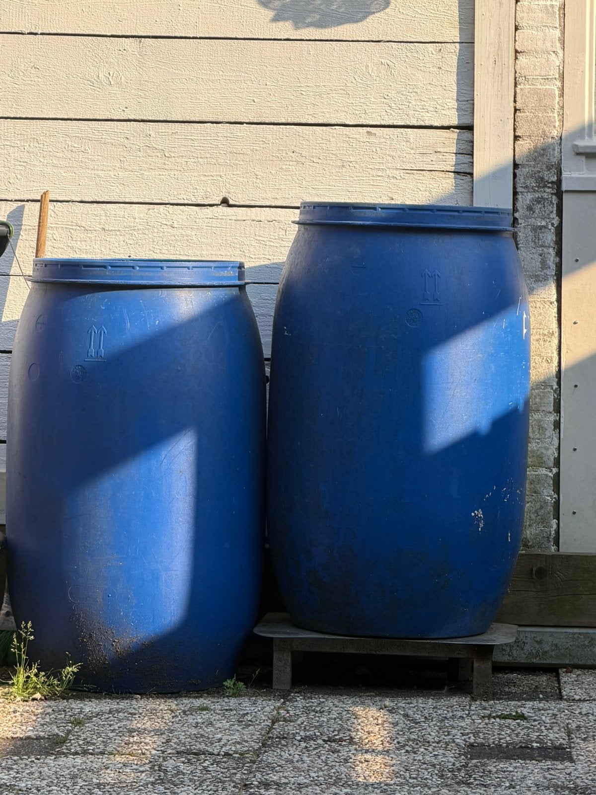 Tonnen, 150 liter of meer, Ophalen, Gebruikt