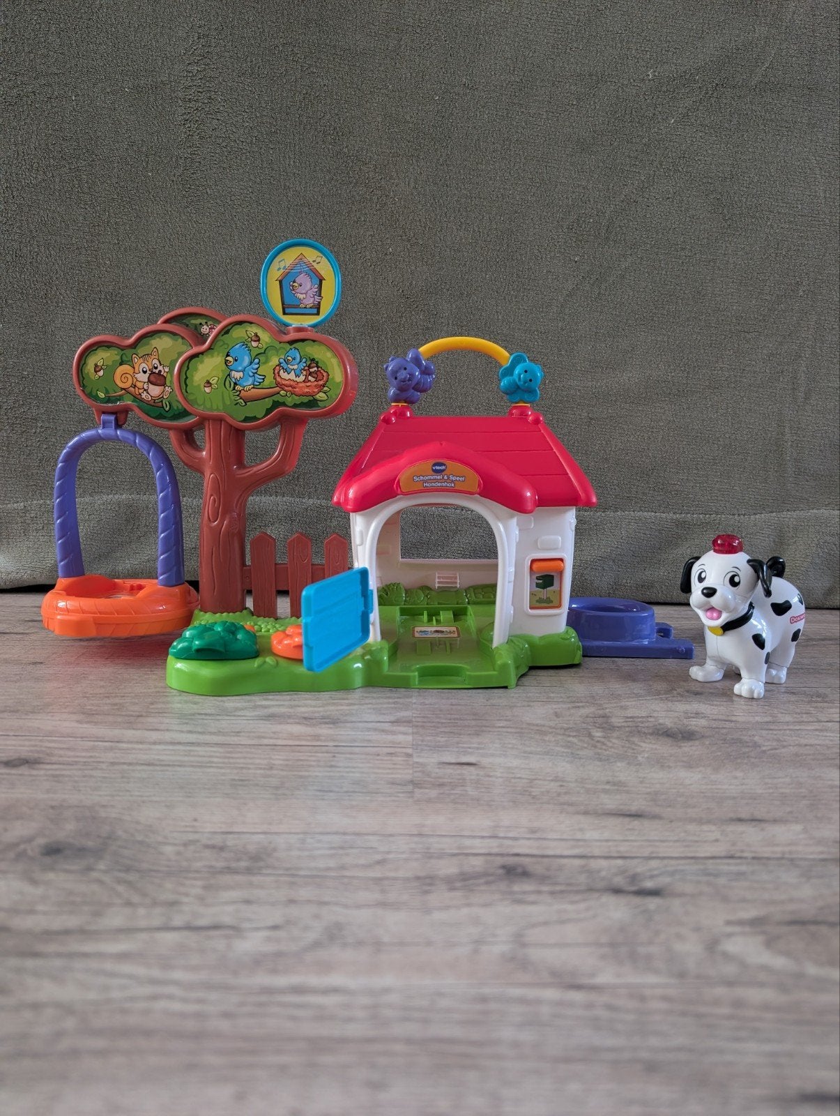 VTech Zoef Zoef Dieren Speelhuis met Hondje, Ophalen of Verzenden, Zo goed als nieuw, Overige typen, Met geluid