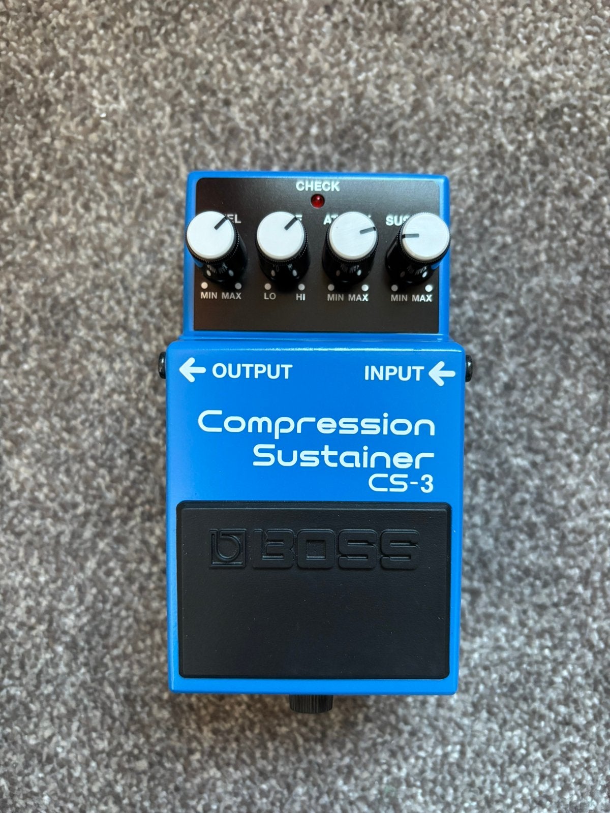 Boss CS-3 compressor sustainer, Muziek en Instrumenten, Effecten, Ophalen of Verzenden, Zo goed als nieuw, Compressor