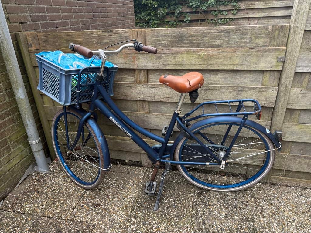 SPARTA pick up damesfiets 26 inch met een kratje, Ophalen, Gebruikt, Versnellingen