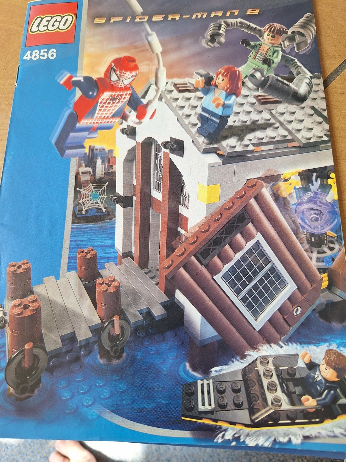 Lego Spider-Man 2: Doc Ock's Hideout (4856) - Complete Set, Compleet, Lego, Ophalen of Verzenden, Zo goed als nieuw