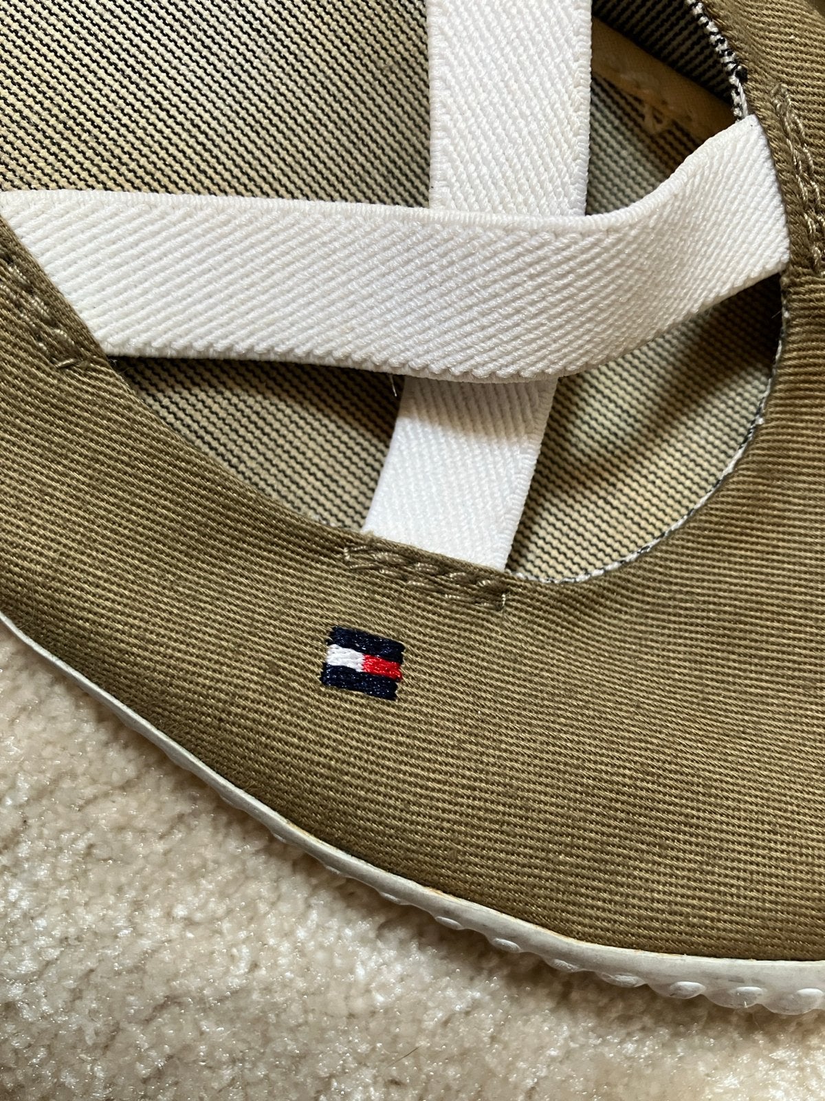 Tommy Hilfiger canvas ballerina's maat 38, Overige kleuren, Gedragen, Ballerina's, Ophalen of Verzenden