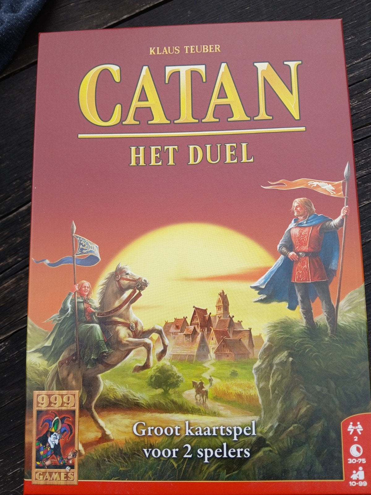 Catan: Het Duel - Groot kaartspel voor 2 spelers, Hobby en Vrije tijd, Gezelschapsspellen | Kaartspellen, Een of twee spelers
