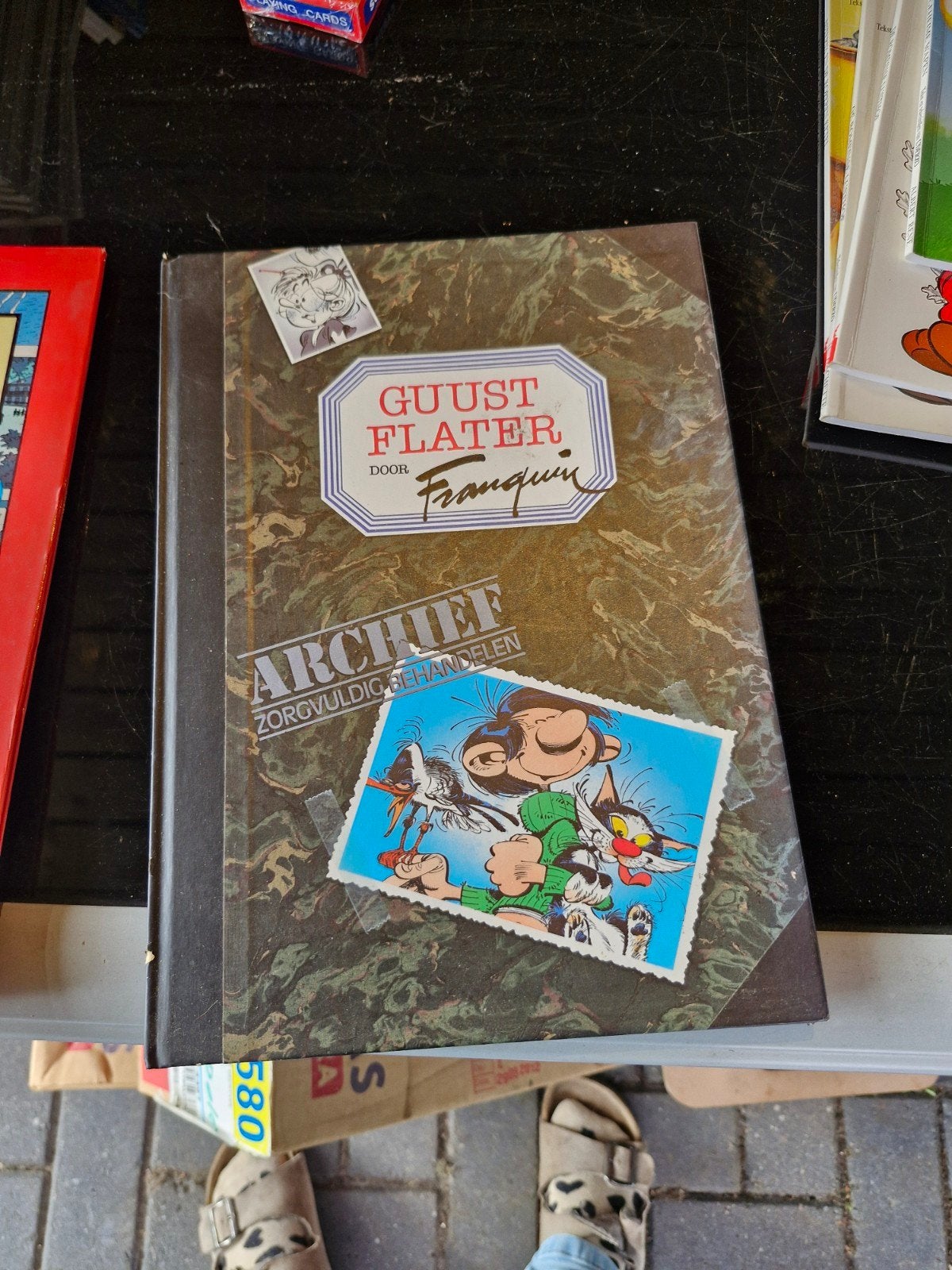 Guust Flater Archief door Franquin - Zorgvuldig Behandeld, Boeken, Eén stripboek, Ophalen of Verzenden, Gelezen, Franquin