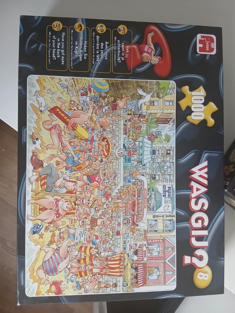 Wasgij puzzel nr. 8, Ophalen of Verzenden, 500 t/m 1500 stukjes, Zo goed als nieuw