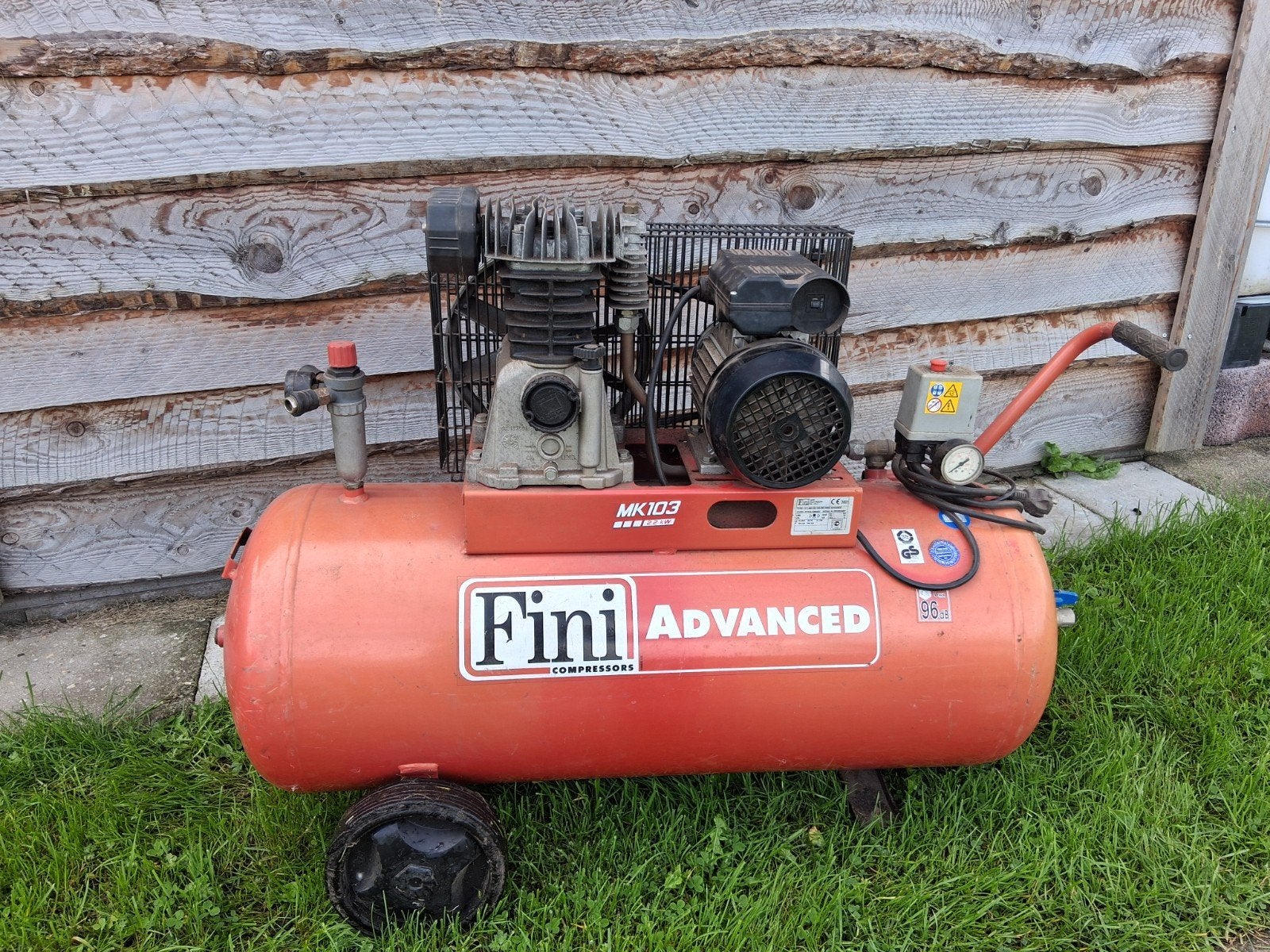 Fini ADVANCED compressor, Ophalen, Gebruikt, 200 tot 400 liter/min, Mobiel