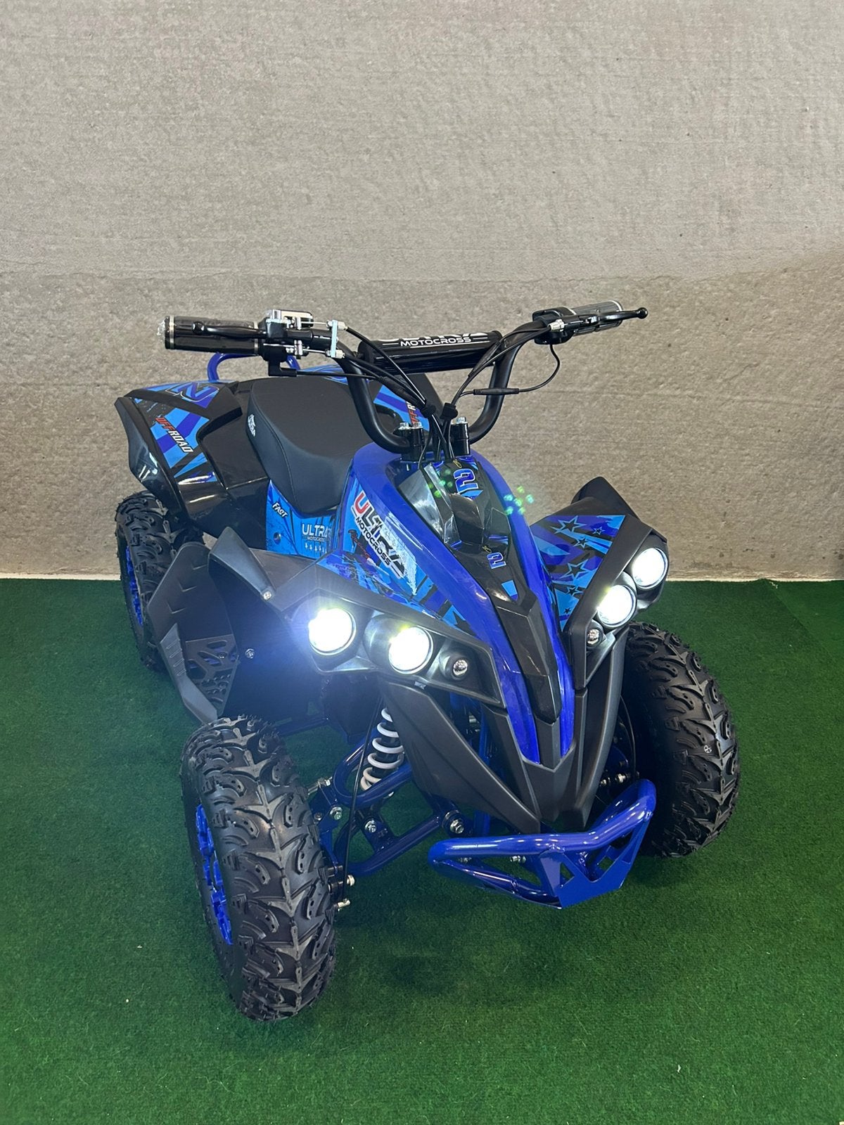Nieuwe Ultra 1200 watt 48V elektrische blauwe kinder quad, Ophalen, Nieuw, Ultra, Ultra