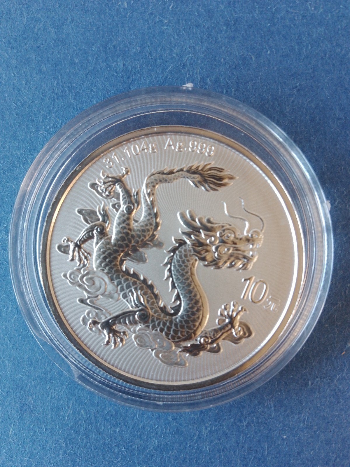 Dragon 2026 1 oz zilver, Ophalen of Verzenden, Oost-Azië, Zilver
