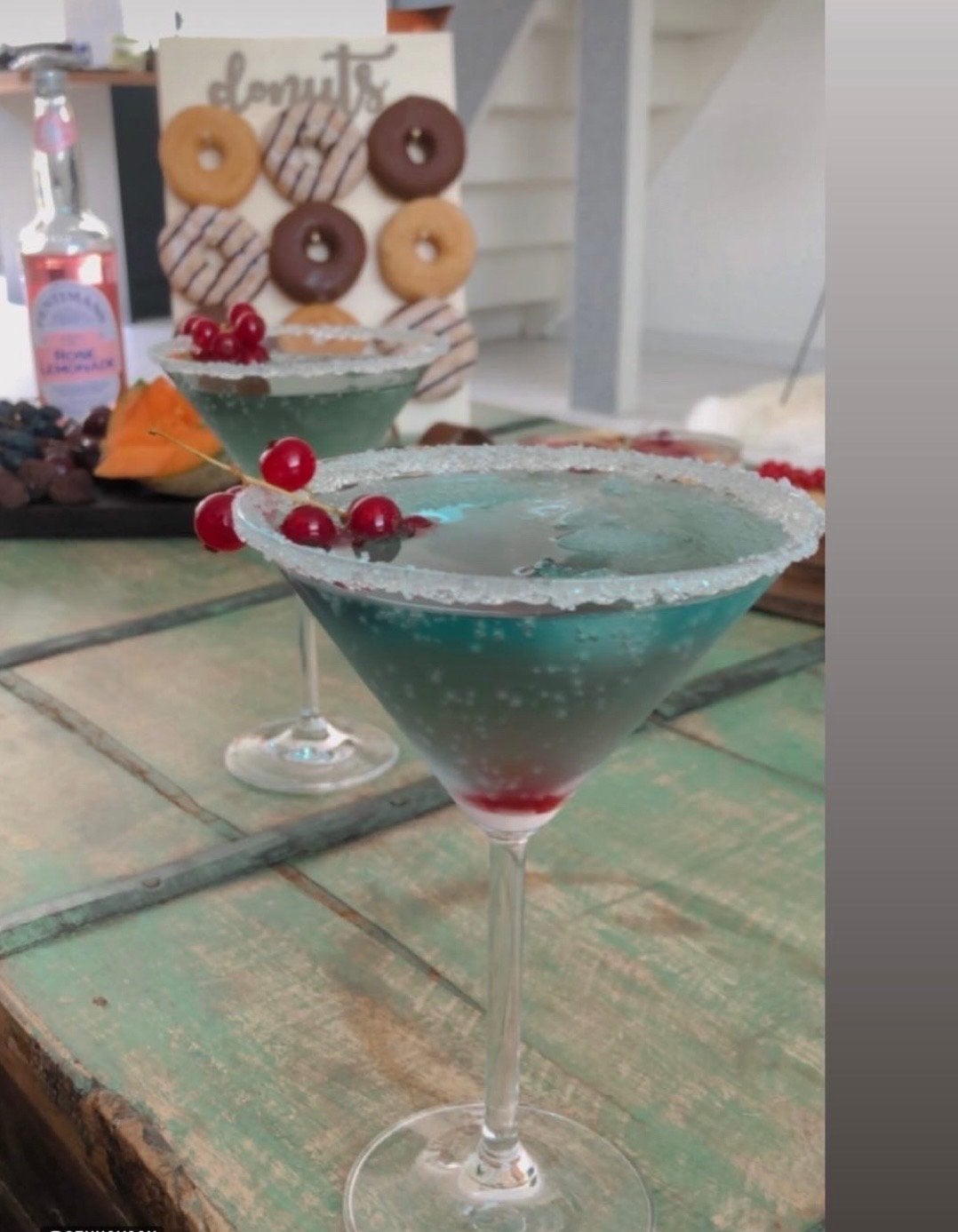 Set van 6 Martini cocktailglazen, Huis en Inrichting, Keuken | Keukenbenodigdheden, Overige typen, Ophalen, Zo goed als nieuw