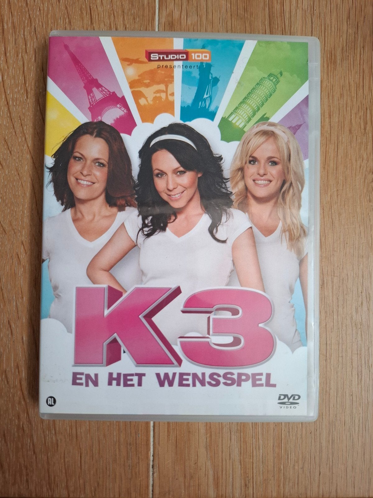 Dvd K3 en het wensspel, Cd's en Dvd's, Alle leeftijden, Ophalen of Verzenden, Zo goed als nieuw