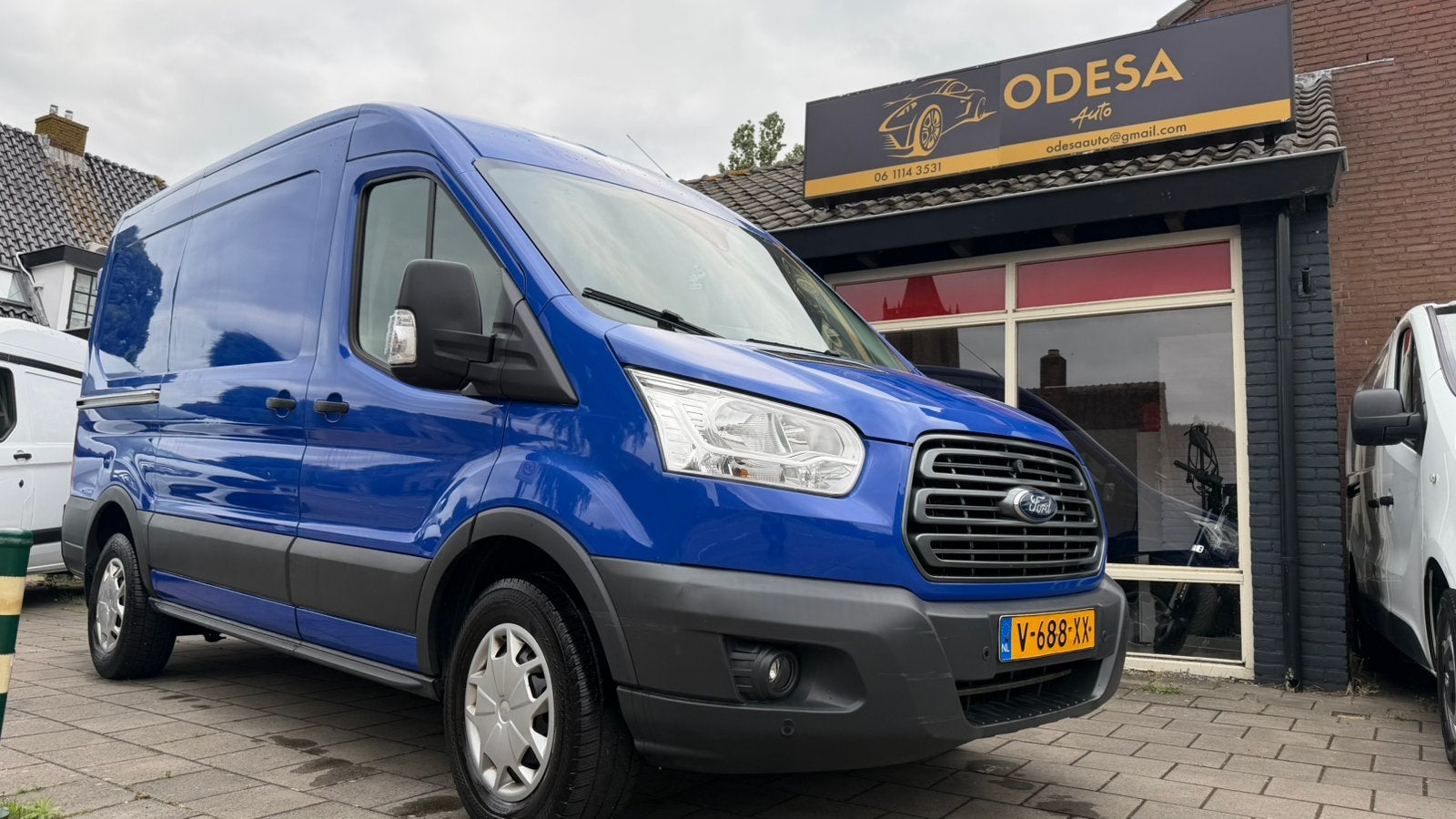 Ford Transit Trend GB 350 L2h2 Tdci 2019 !!11500Netto!!, 1995 cc, Euro 6, 4 cilinders, Blauw