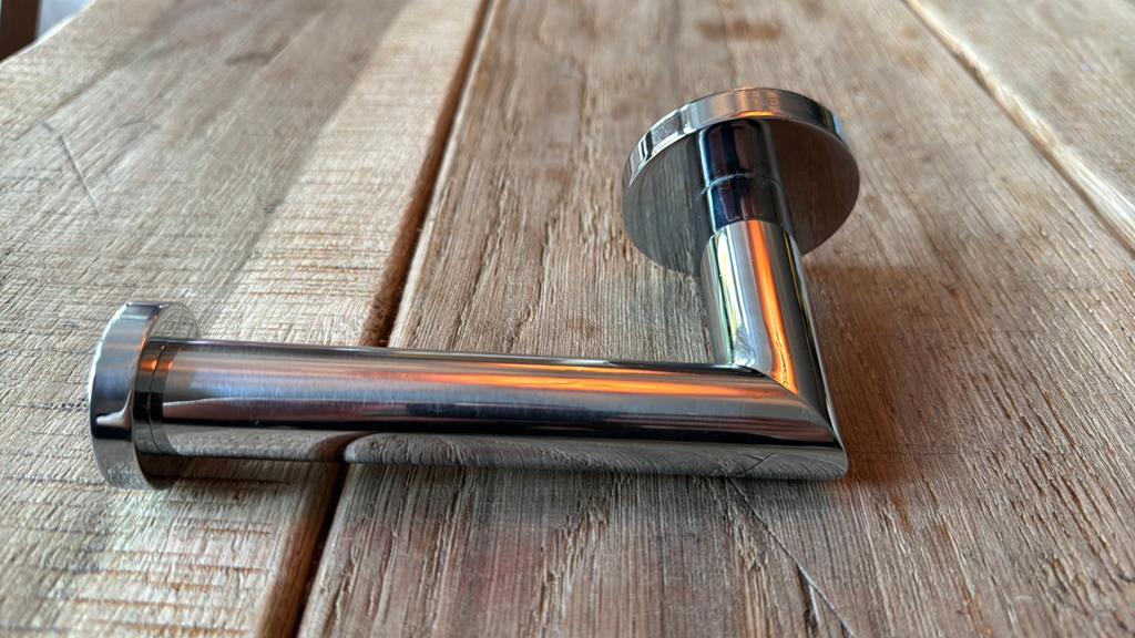 Geesa toiletrolhouder Chroom, Ophalen, Zo goed als nieuw, Zilver, Metaal
