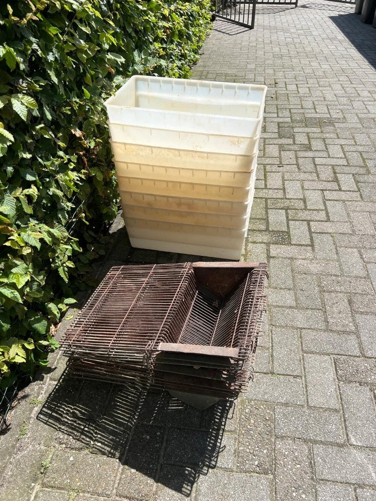 te koop diverse labbakken voor muizen of ratten, Kooi, Gebruikt, Minder dan 75 cm, Ophalen