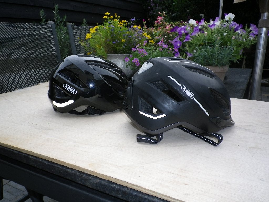 snorscooter helm Abus (blauw kenteken), Ophalen of Verzenden, Gebruikt, Heer of Dame, ABUS