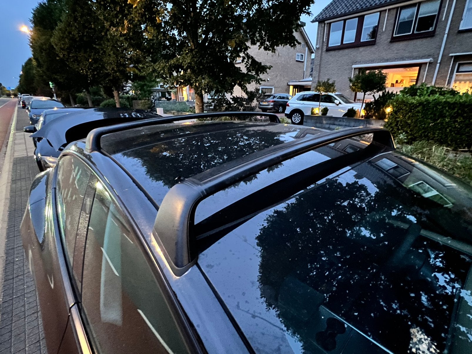 Tesla Model 3 Dakdragers Origineel, Ophalen, Gebruikt