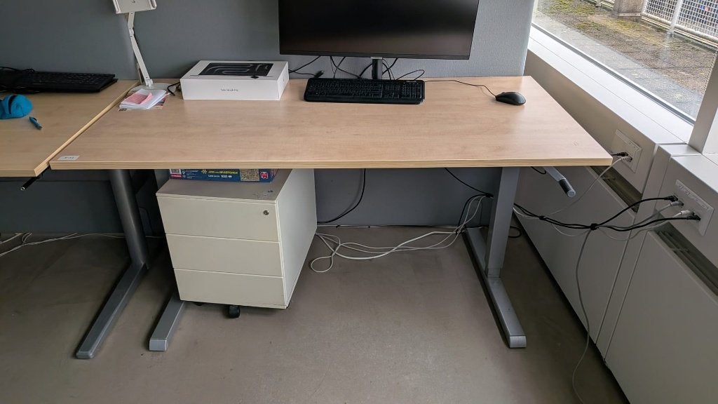 Standing Office Desks | Staande bureaus, Huis en Inrichting, Bureaus, Gebruikt, Zit-sta bureau, Overige merken, Natuurlijk, Spaanplaat of MDF