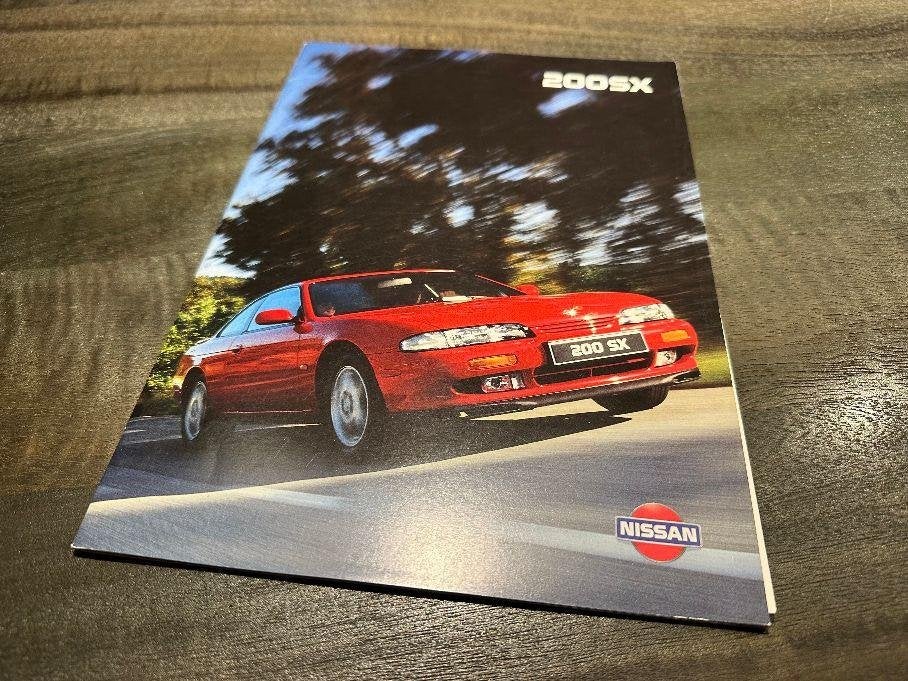 Nissan 200SX S14 dikkkke ongelezen folder 1994, Ophalen of Verzenden, Zo goed als nieuw, Nissan