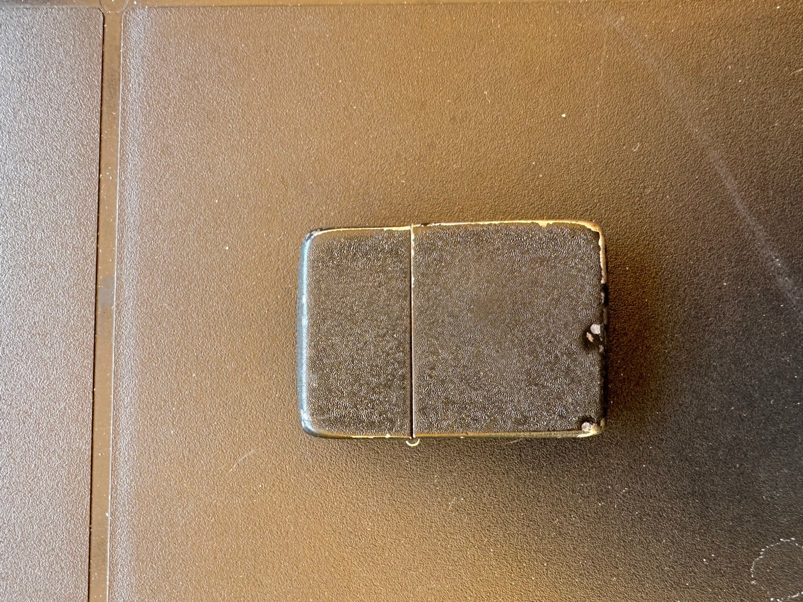 Zippo black crackle origineel jaren 40, Verzenden, Gebruikt, Aansteker