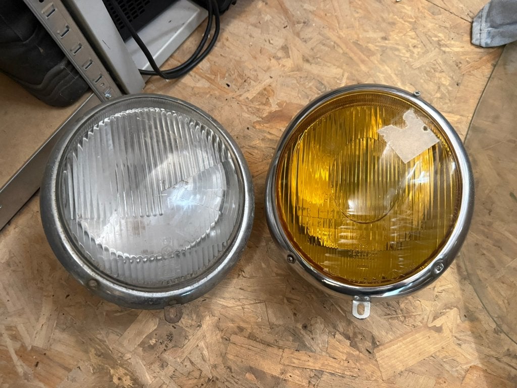 Volkswagen Kever Bosch koplampen tot 1967, Auto-onderdelen, Ophalen of Verzenden, Gebruikt, Volkswagen