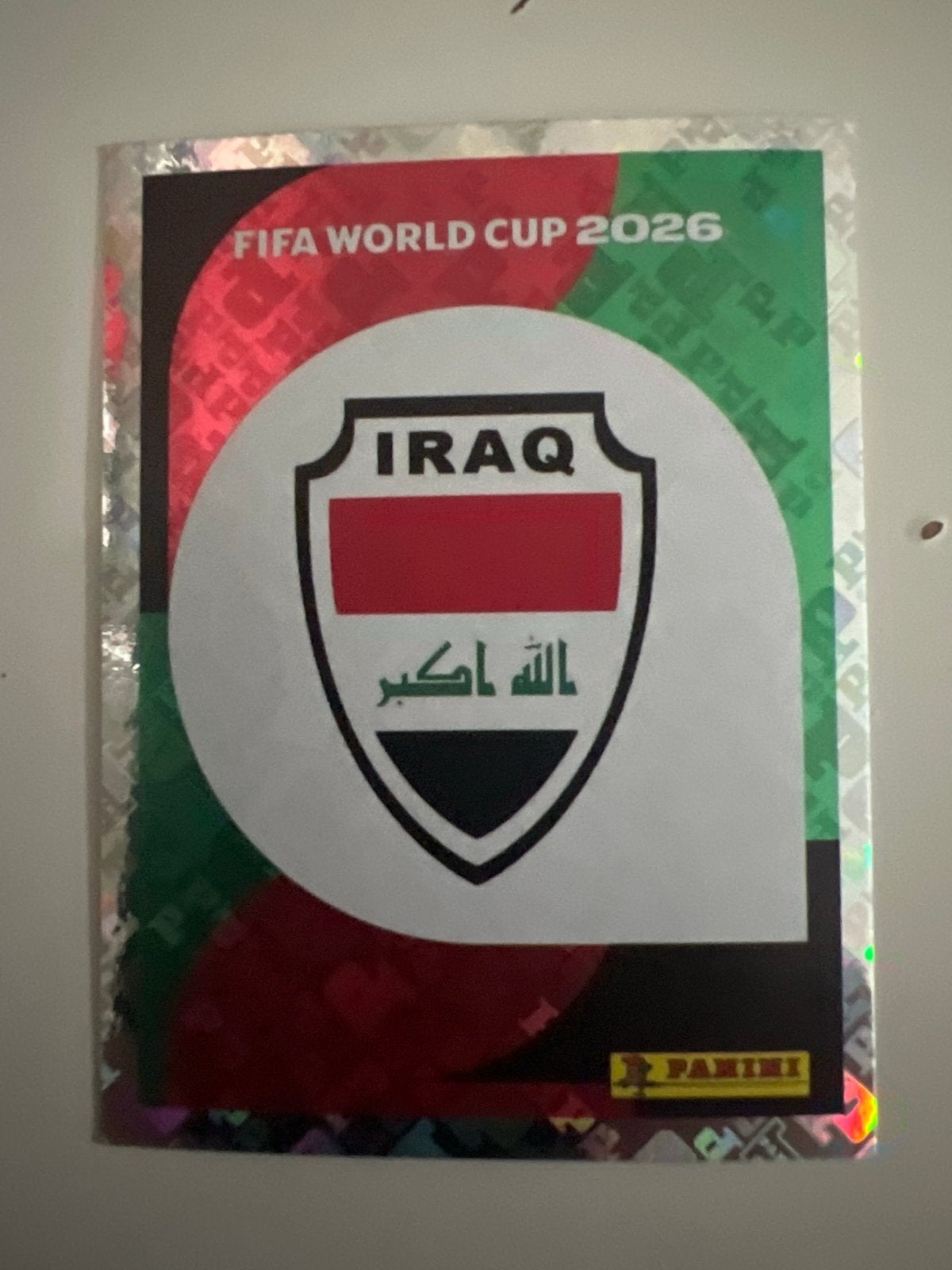 Panini FIFA World Cup 2026 Sticker Irak, Verzenden, Nieuw, Sport