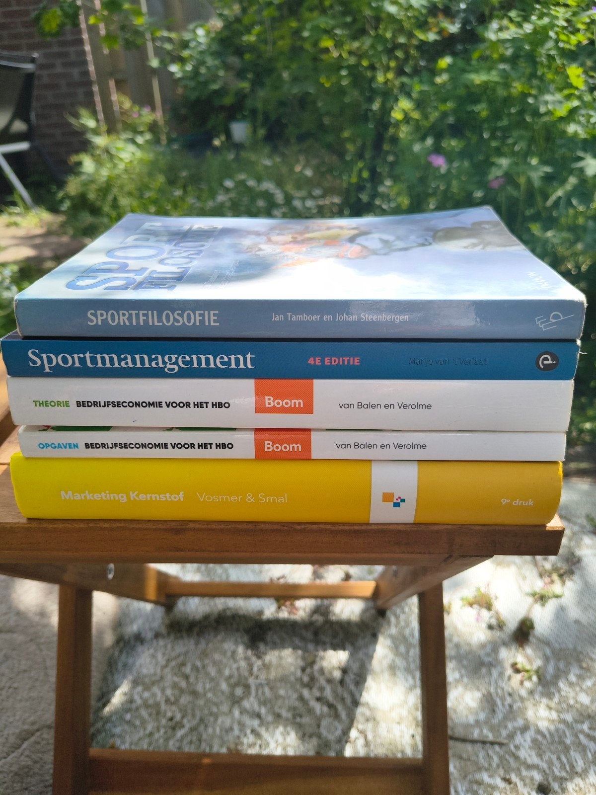 Studieboeken HBO Sportkunde HvA 1e jaar, Ophalen of Verzenden, Beta, Gelezen, HBO