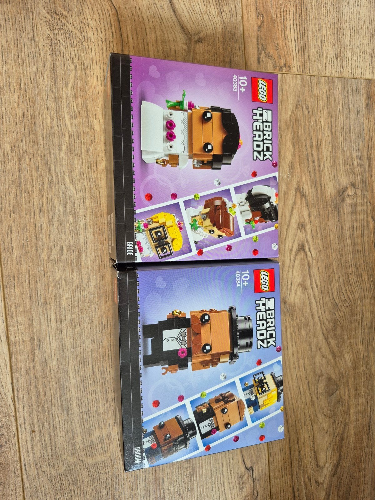 LEGO BrickHeadz Bruid & Bruidegom (40383 & 40384) - Nieuw, Kinderen en Baby's, Ongeopend/sealed, BrickHeadz, Lego, Nieuw