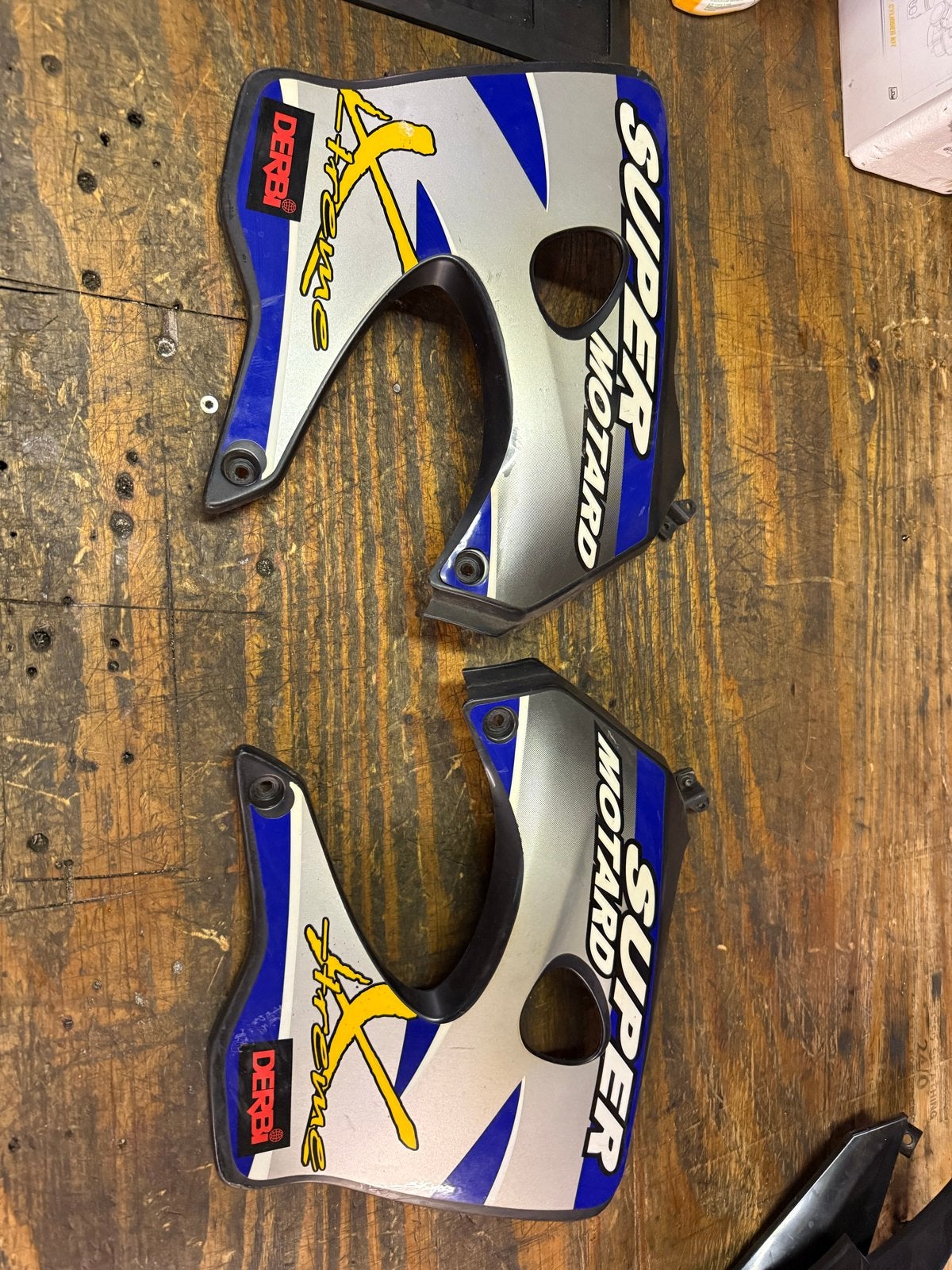 Derbi Xtreme originele kappen met stickers - diverse bouwjar, Gebruikt, Derbi, Derbi, Ophalen of Verzenden