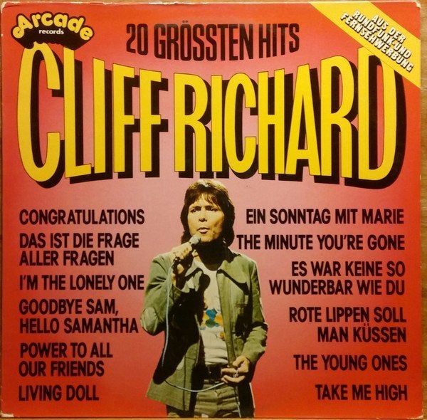 Cliff Richard ‎– 20 Grössten Hits, Ophalen of Verzenden, Pop, LP